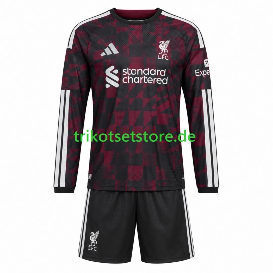 Liverpool 2026-2027 Kinder Trikotset Ausweich Langarm