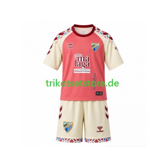 Málaga CF 2026-2027 Kinder Trikotset Auswärts Kurzarm