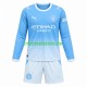 Manchester City 2026-2027 Kinder Trikotset Heim Langarm