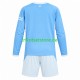 Manchester City 2026-2027 Kinder Trikotset Heim Langarm