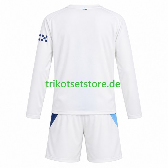 Manchester City 2026-2027 Kinder Trikotset Ausweich Langarm