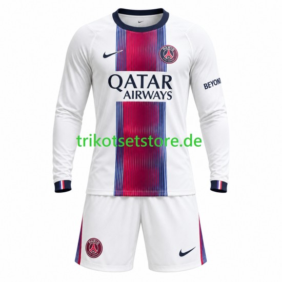 Paris Saint-Germain 2026-2027 Kinder Trikotset Auswärts Langarm