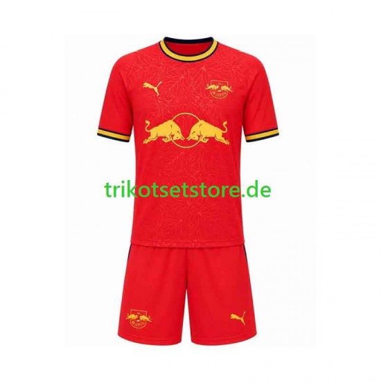 RB Leipzig 2026-2027 Kinder Trikotset Auswärts Kurzarm