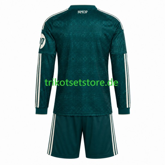 Real Madrid 2026-2027 Kinder Trikotset Auswärts Langarm