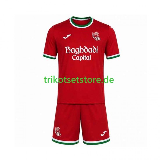 Real Sociedad 2026-2027 Kinder Trikotset Ausweich Kurzarm