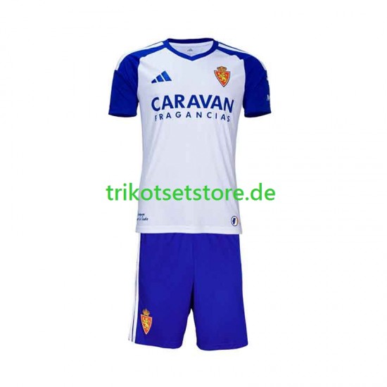 Real Zaragoza 2026-2027 Kinder Trikotset Heim Kurzarm