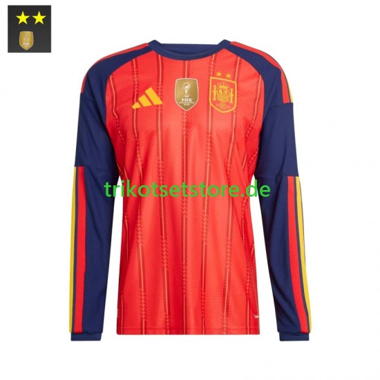 Spanien 2026-2027 Herren Trikot Heim Langarm