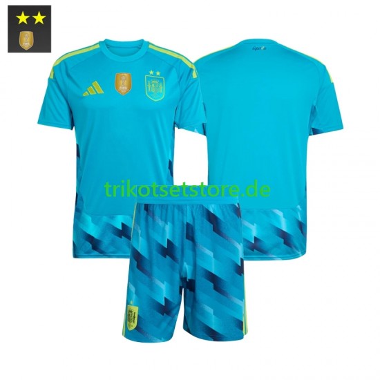 Spanien Torwart 2026-2027 Kinder Trikotset Heim Kurzarm