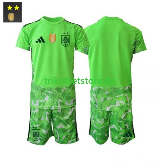 Spanien Torwart 2026-2027 Kinder Trikotset Ausweich Kurzarm