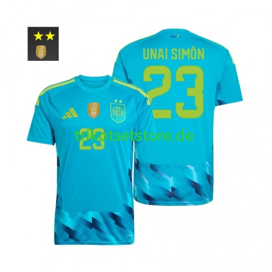 Spanien Torwart Unai Simon 23 2026-2027 Herren Trikot Heim Kurzarm