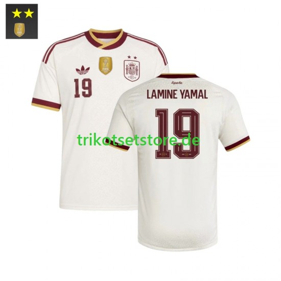 Spanien Lamine Yamal 19 2026-2027 Herren Trikot Auswärts Kurzarm