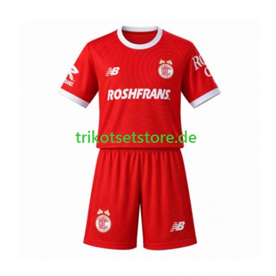 Toluca 2026-2027 Kinder Trikotset Heim Kurzarm