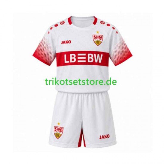 VfB Stuttgart 2026-2027 Kinder Trikotset Auswärts Kurzarm