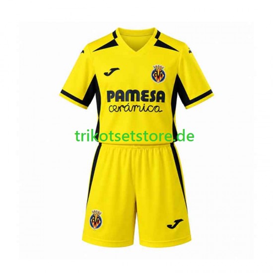 Villarreal CF 2026-2027 Kinder Trikotset Heim Kurzarm