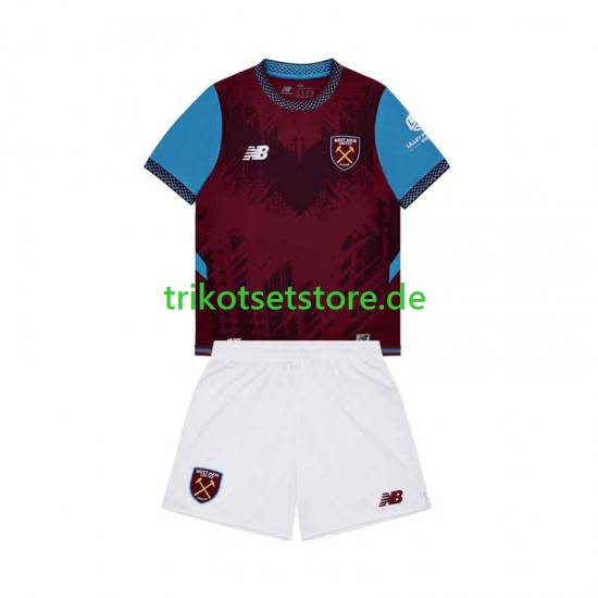 West Ham United 2026-2027 Kinder Trikotset Heim Kurzarm