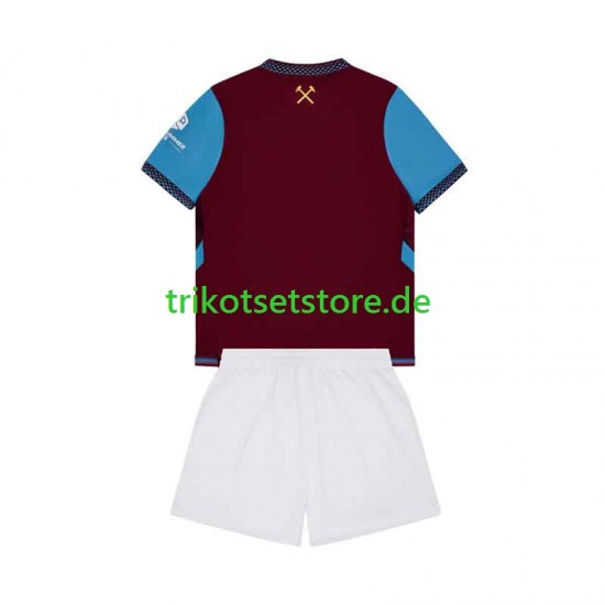 West Ham United 2026-2027 Kinder Trikotset Heim Kurzarm