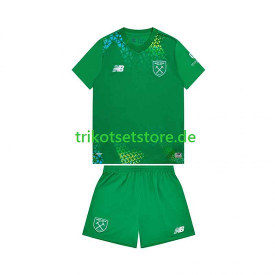 West Ham United Torwart 2026-2027 Kinder Trikotset Heim Kurzarm