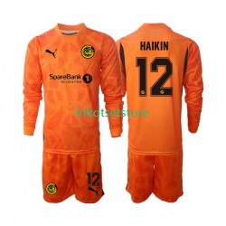 FK Bodø/Glimt  Torwart Nikita Haikin 12 2025 Kinder Trikotset Auswärts Langarm