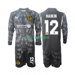 FK Bodø/Glimt  Torwart Nikita Haikin 12 2025 Kinder Trikotset Heim Langarm