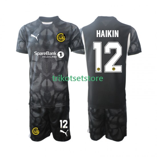 FK Bodø/Glimt  Torwart Nikita Haikin 12 2025 Kinder Trikotset Heim Kurzarm