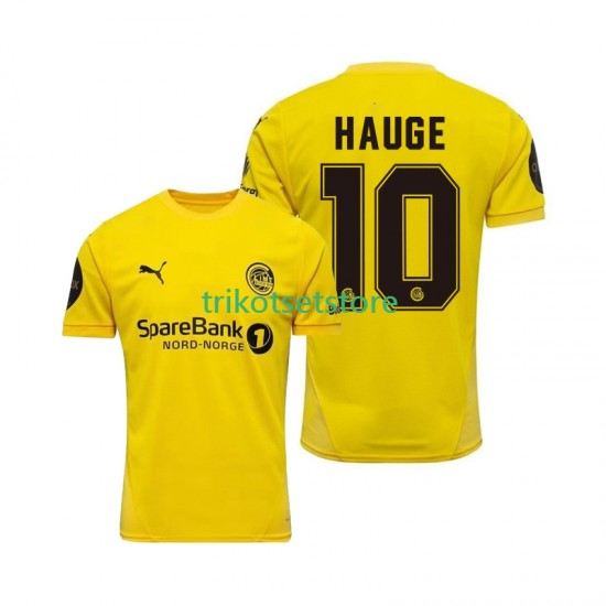 FK Bodø/Glimt Jens Petter Hauge 10 2025 Herren Trikot Heim Kurzarm