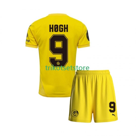 FK Bodø/Glimt Kasper Hogh 9 2025 Kinder Trikotset Heim Kurzarm