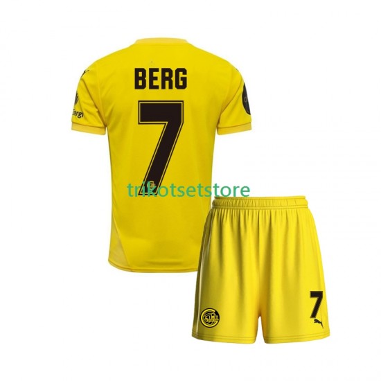 FK Bodø/Glimt Patrick Berg 7 2025 Kinder Trikotset Heim Kurzarm