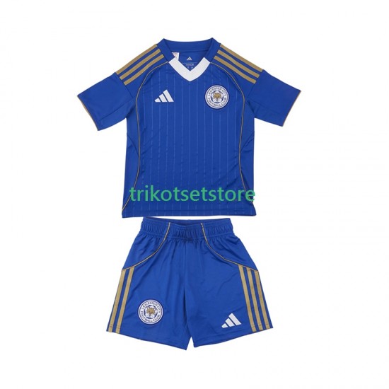 Leicester City 2025-2026 Kinder Trikotset Heim Kurzarm