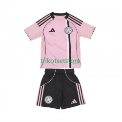 Leicester City 2025-2026 Kinder Trikotset Ausweich Kurzarm