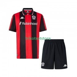 OGC Nizza 2025-2026 Kinder Trikotset Heim Kurzarm
