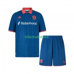 OGC Nizza 2025-2026 Kinder Trikotset Ausweich Kurzarm