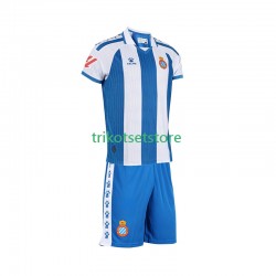 RCD Espanyol 2025-2026 Kinder Trikotset Heim Kurzarm