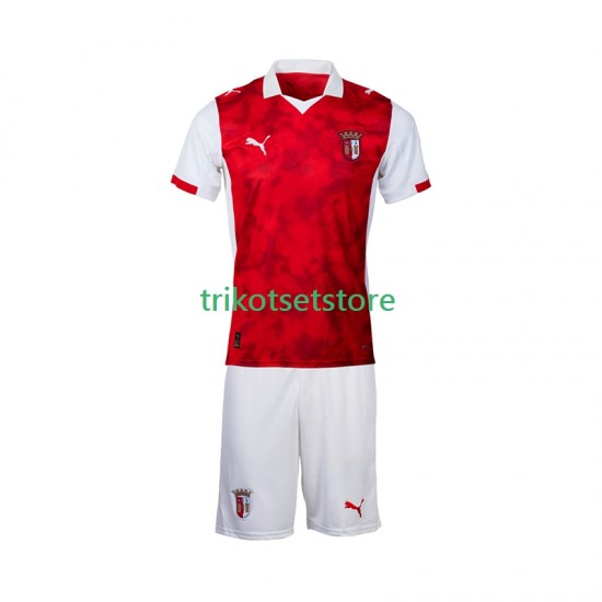 SC Braga 2025-2026 Kinder Trikotset Heim Kurzarm