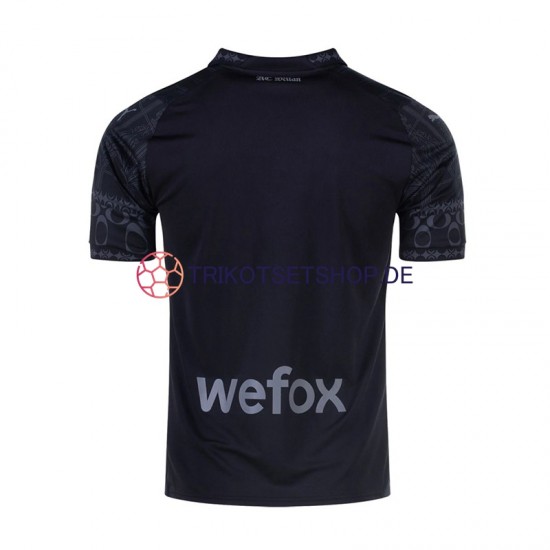 AC Mailand 2023-2024 Herren Trikot Viertes Schwarz Kurzarm