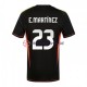 Argentinien Torwart Emiliano Martinez 23 Copa America 2024 Herren Trikot Heim Schwarz Kurzarm