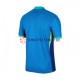 Brasilien Copa America 2024 Herren Trikot Auswärts Blau Kurzarm