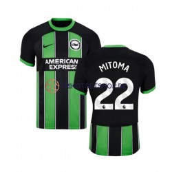 Brighton Hove Albion Mitoma 22 2023-2024 Herren Trikot Auswärts Kurzarm
