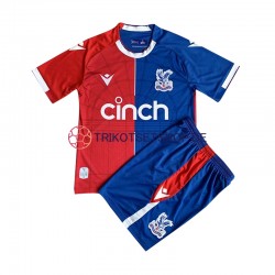 Crystal Palace 2023-2024 Kinder Trikotset Heim Kurzarm