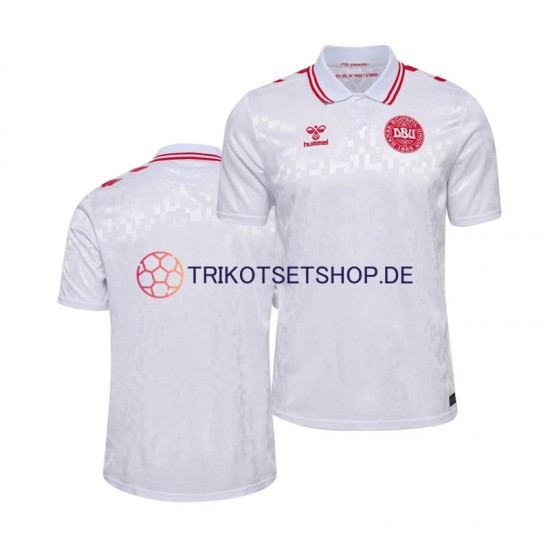 Dänemark Euro 2024 Herren Trikot Auswärts Kurzarm