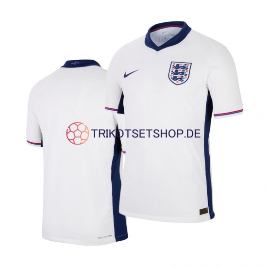 England Euro 2024 Herren Trikot Heim Weiß Kurzarm