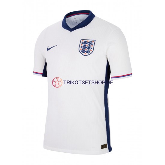 England Euro 2024 Herren Trikot Heim Weiß Kurzarm