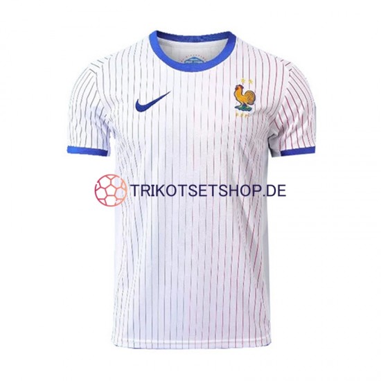 Frankreich Euro 2024 Herren Trikot Auswärts Kurzarm