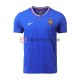 Frankreich Euro 2024 Herren Trikot Heim Blau Kurzarm