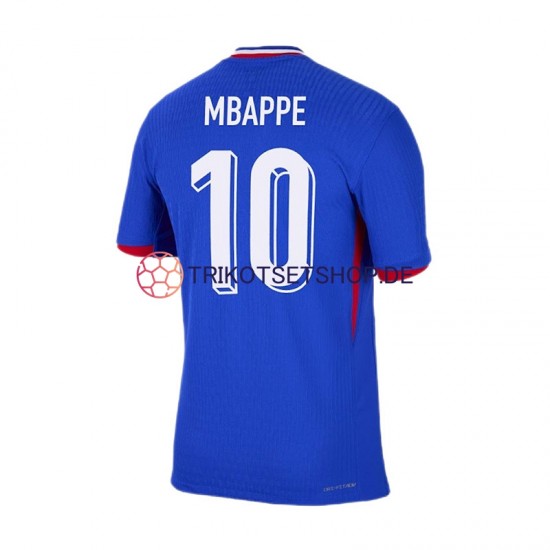 Frankreich Mbappé Kylian 10 Euro 2024 Herren Trikot Heim Blau Kurzarm