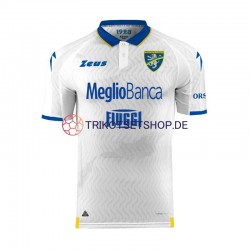 Frosinone 2023-2024 Herren Trikot Auswärts Weiß Kurzarm