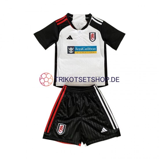 Fulham 2023-2024 Kinder Trikotset Heim Kurzarm
