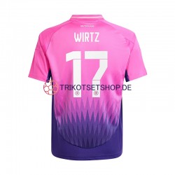 Deutschland Florian Wirtz 17 Euro 2024 Herren Trikot Auswärts Kurzarm