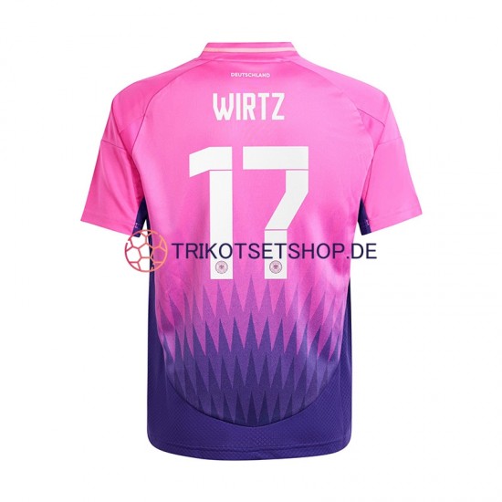Deutschland Florian Wirtz 17 Euro 2024 Herren Trikot Auswärts Kurzarm