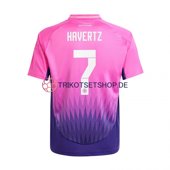 Deutschland Havertz 7 Euro 2024 Herren Trikot Auswärts Kurzarm