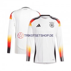 Deutschland Euro 2024 Herren Trikot Heim Weiß Langarm